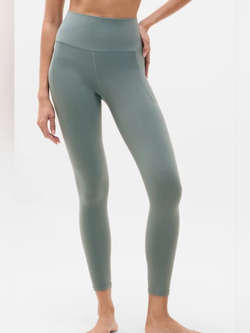 Athleta Salutation Stash High Rise 7/8 Legging Color Botanical Size S